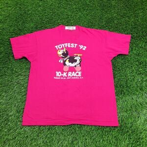 Vintage 1992 Marathon Shirt Women XL 21x26 Toyfest 10-K Race